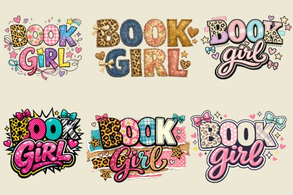 Preppy Book Girl Coquette Leopard Print Graphics