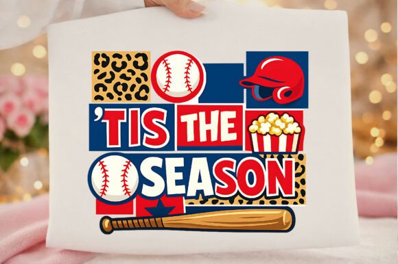 Tis the Season Baseball Game Day PNG Graphics